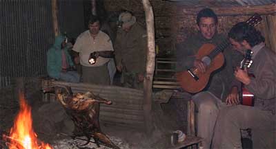 Carlos Ochoa, el asador, El duo Fercholacu en el cierre