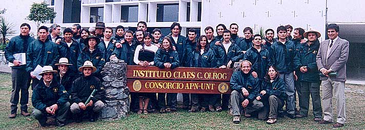 Promocion XXIV de Guardaparques   APN-UNT 2003